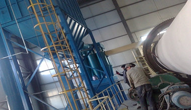 寧夏科峻建材有限公司，脫硫石膏粉生產(chǎn)線